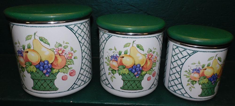 Villeroy & Boch Enamel Canister Set (1 of 3)