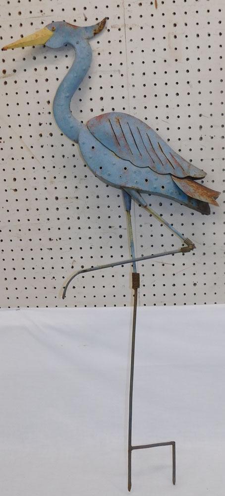 Metal Yard Crane Ornament (1 of 3)