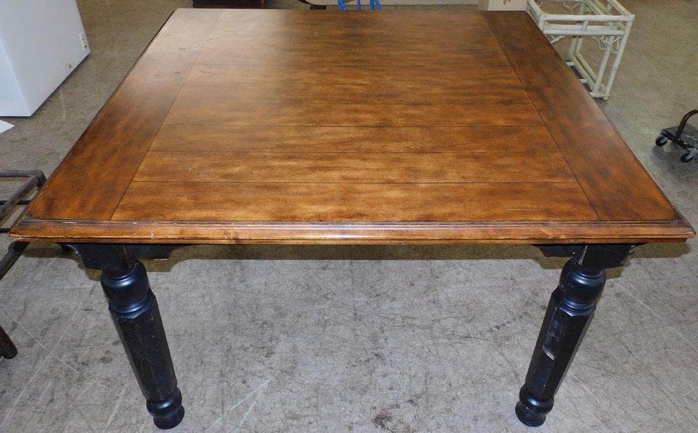 Mahogany Pub Height Dining Table (1 of 3)