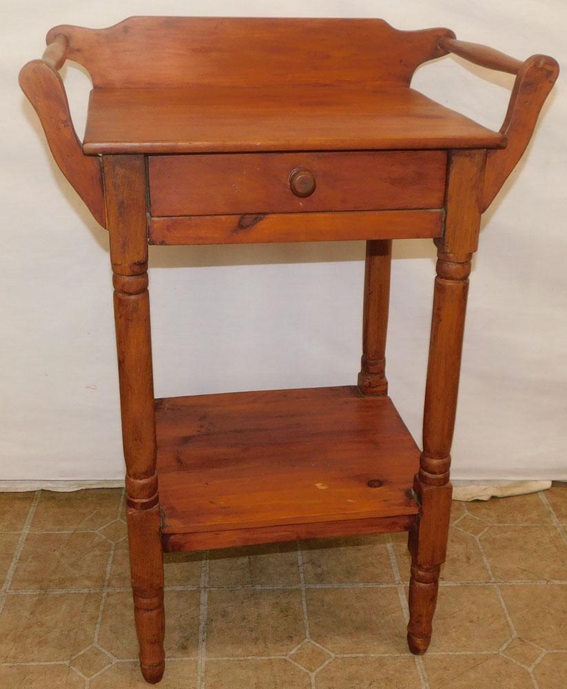 Antique Pine Wash Stand (1 of 3)