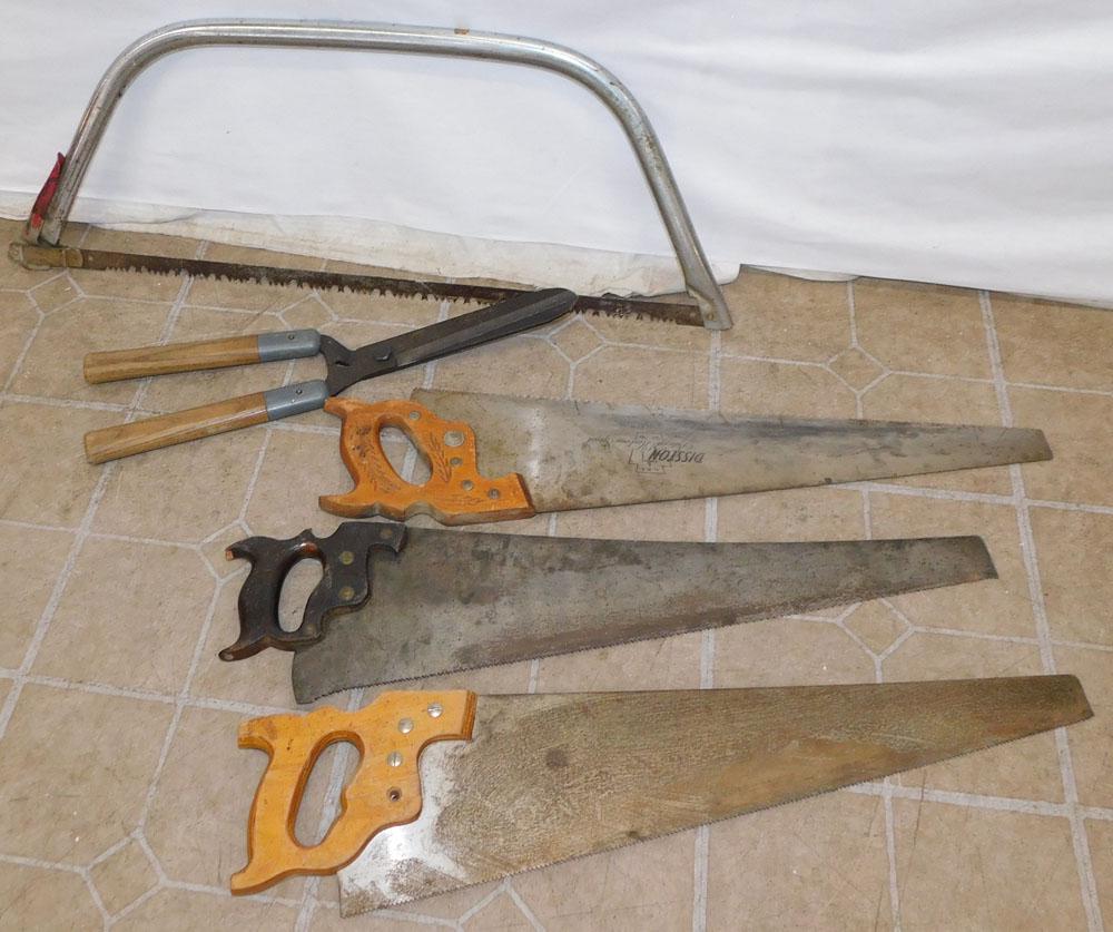 Four Hand Saws & Clippers (1 of 2)