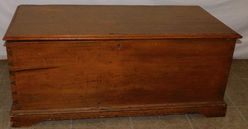 Antique Cherry Dovetail Blanket Chest (1 of 6)