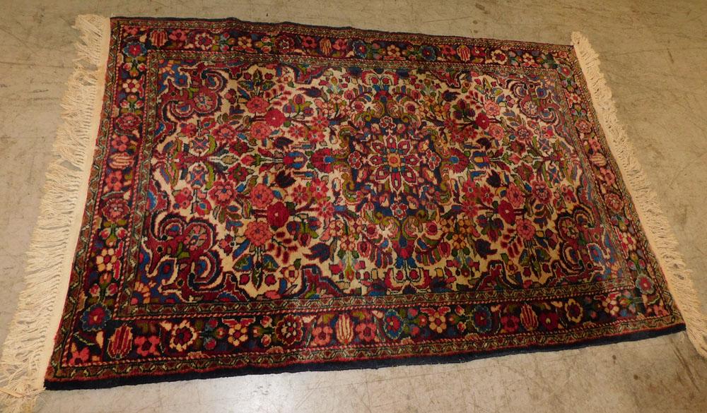 3' 6" x 5' 5" Antique Handmade Rug (1 of 4)