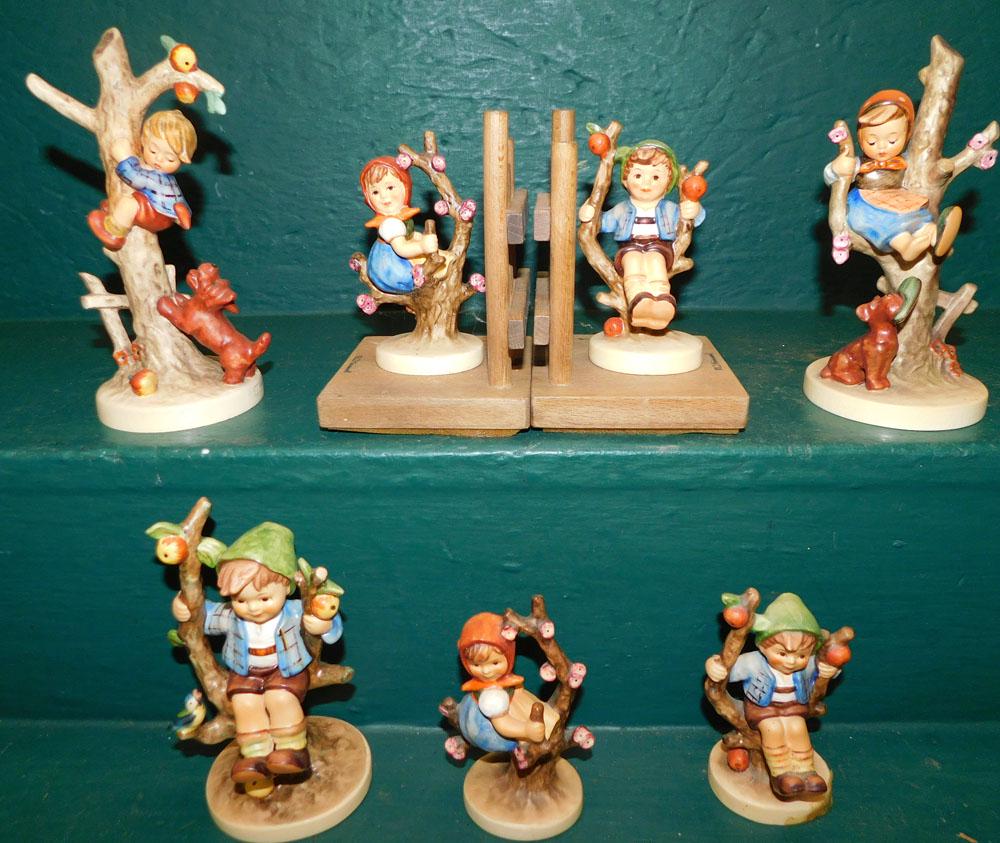 5 Hummel Figurines & Pair of Bookends (1 of 5)