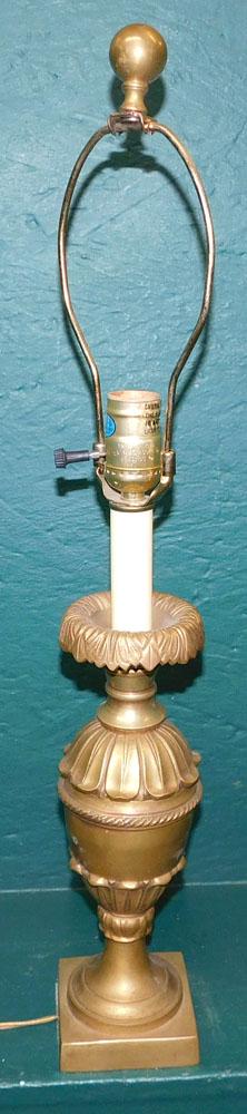 Bronze Urn Lamp (1 of 2)
