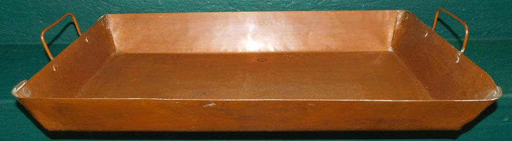 Antique Copper 2 Handled Tray (1 of 4)