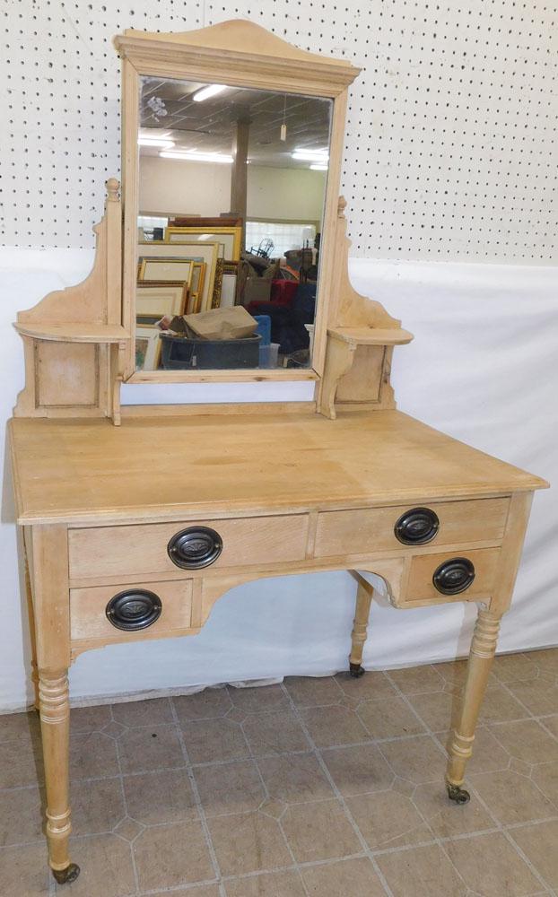 Antique Scrub Pine Dressing Vanity (1 of 5)