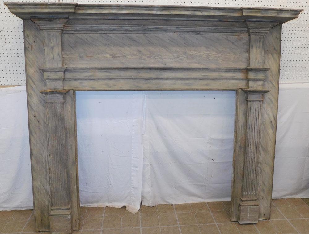 Antique Pine Mantle (1 of 7)