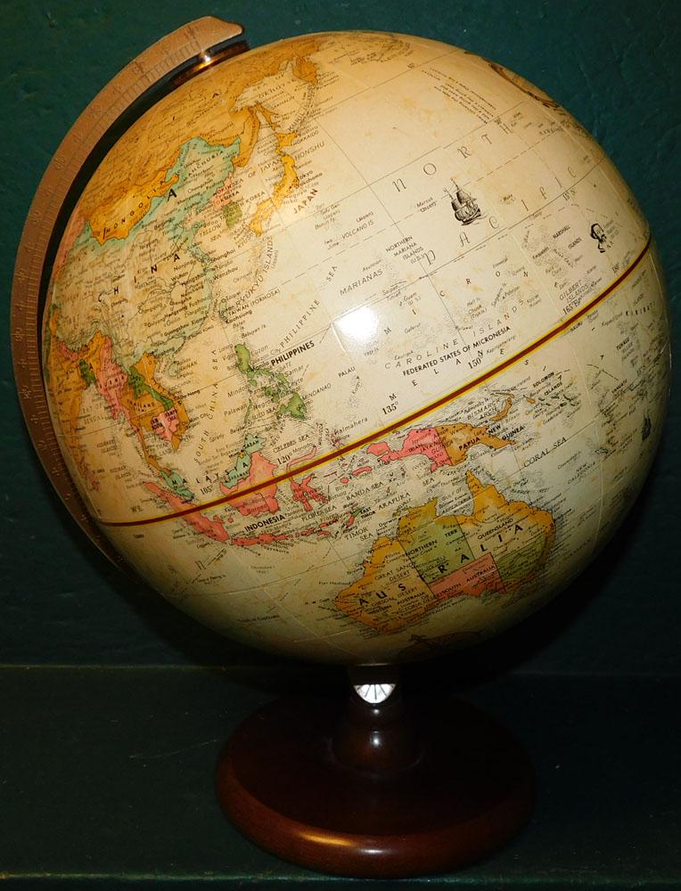 Vintage Revolving Globe (1 of 3)