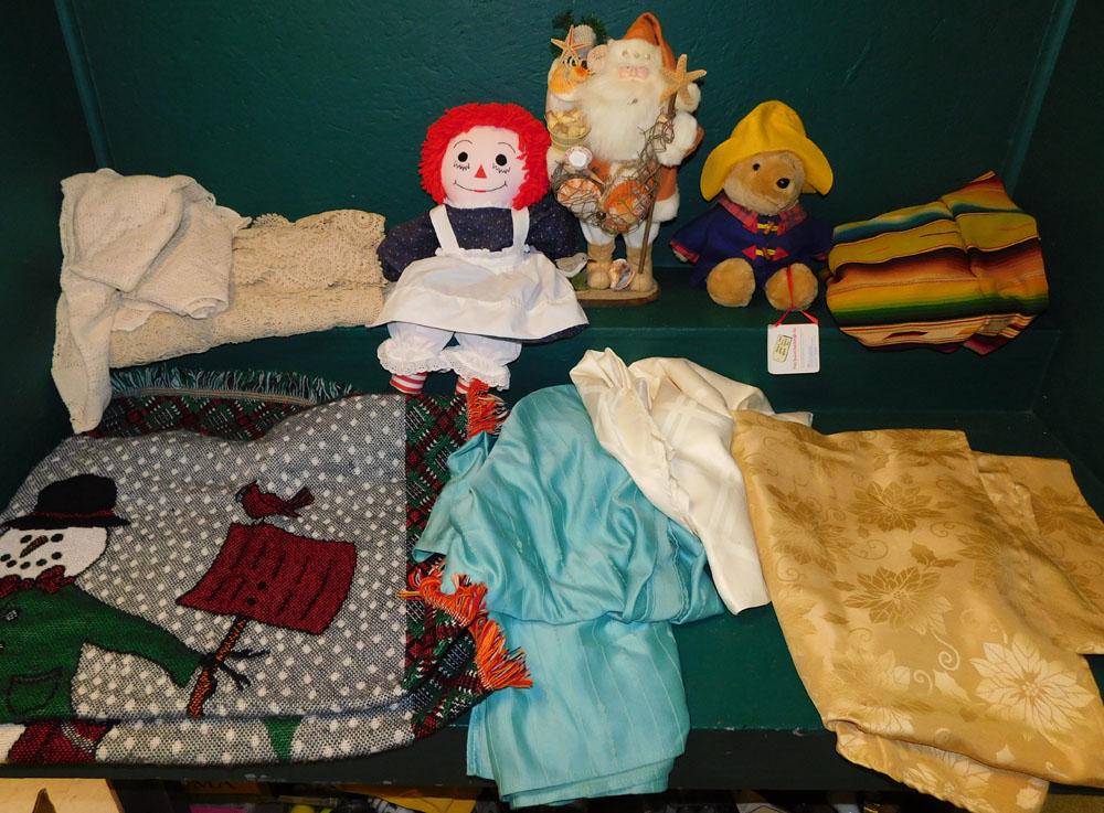 Lot of Teddy Bears & Santa Clause Doll (1 of 5)