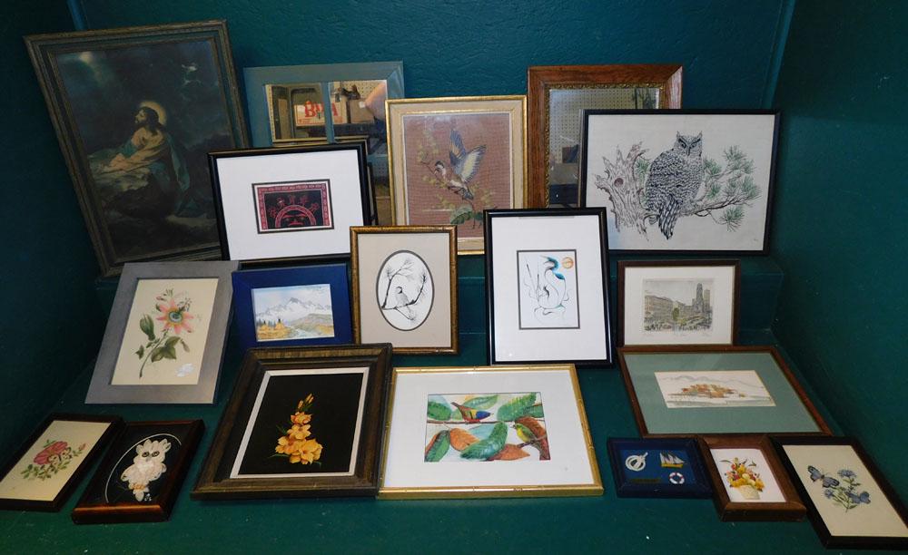 Lot of Framed Prints & Picture Frames (1 of 7)