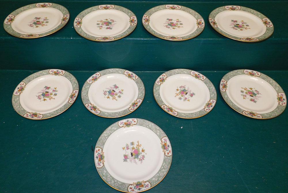 9 Porcelain Salad Plates by Lenox (1 of 3)