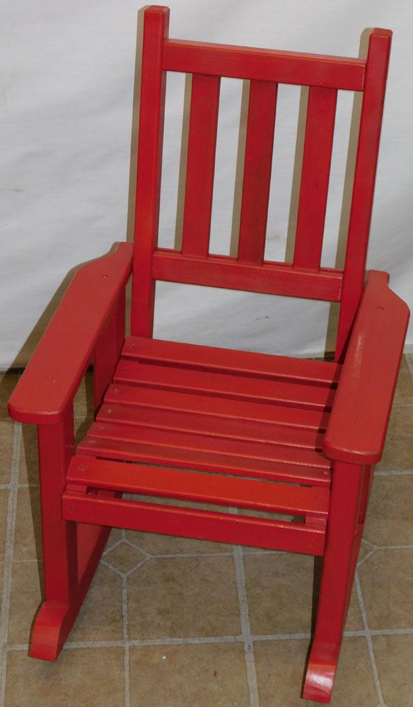 Painted Childs Rocker (1 of 2)
