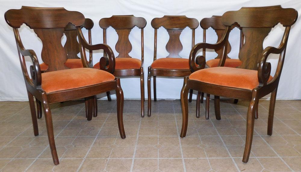 Set of 6 Cherry Dining Chairs by Pennsylvania House (1 of 4)
