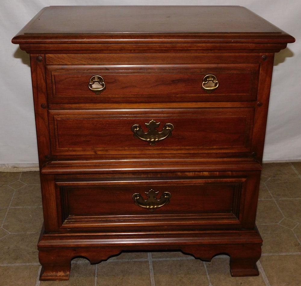 Cherry 3 Drawer Night Stand by Kent Coffey (1 of 5)