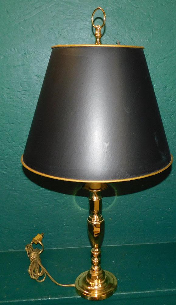 Baldwin Brass Candlestick Lamp (1 of 3)