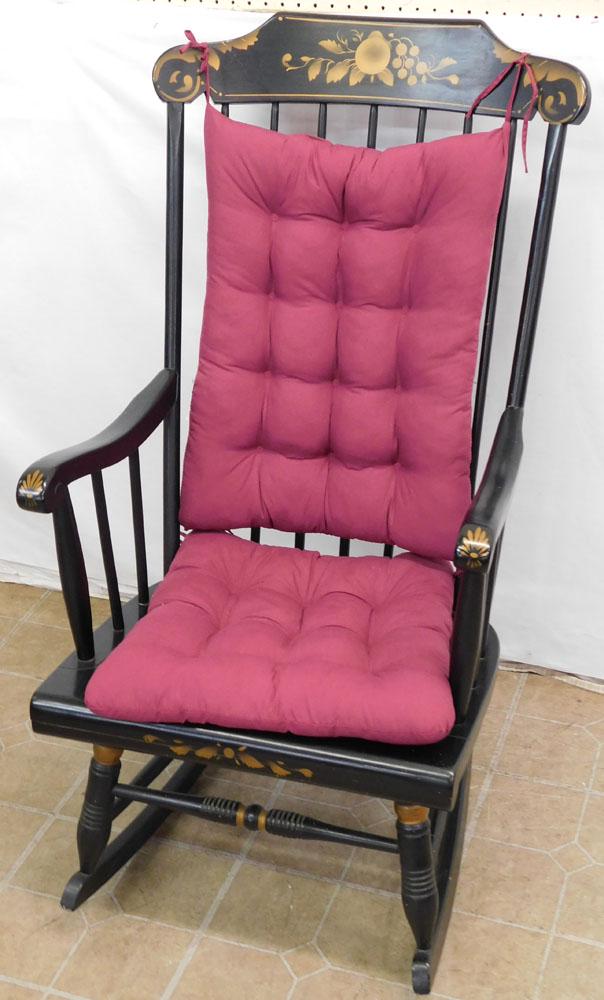 Hitchcock Style Decorated Plank Bottom Rocker (1 of 3)