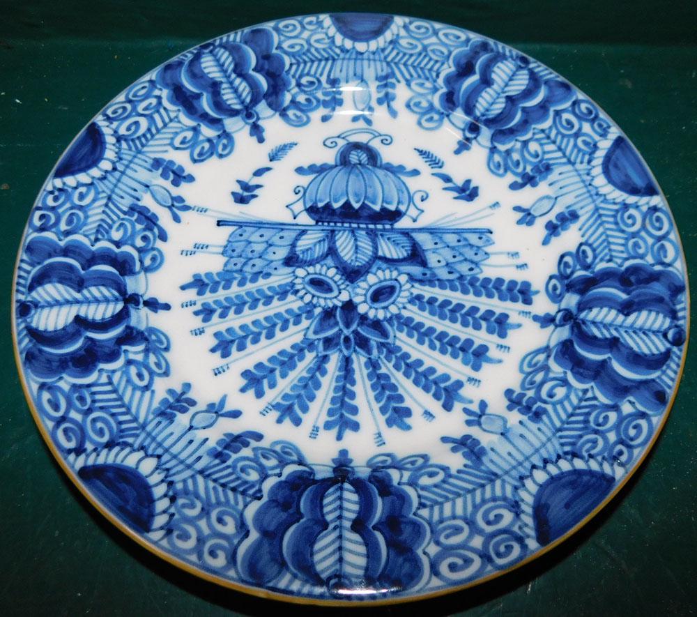 Dutch Blue & White Plate (1 of 3)