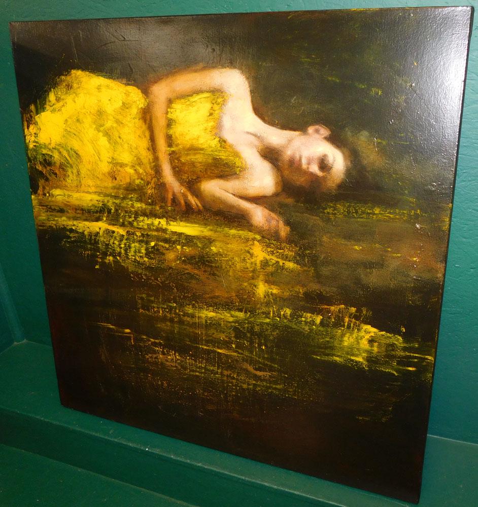 Oil on Canvas "Water's Edge Study 4" by Mark Demsteader, (Has Certificate of Authenticity) (1 of 5)