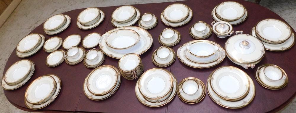 84 Pieces of Noritake China, " Valiere" (1 of 4)