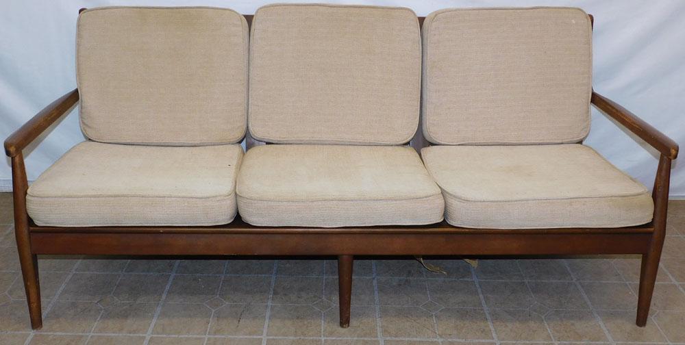 Mid Century Modern Danish Teak Sofa