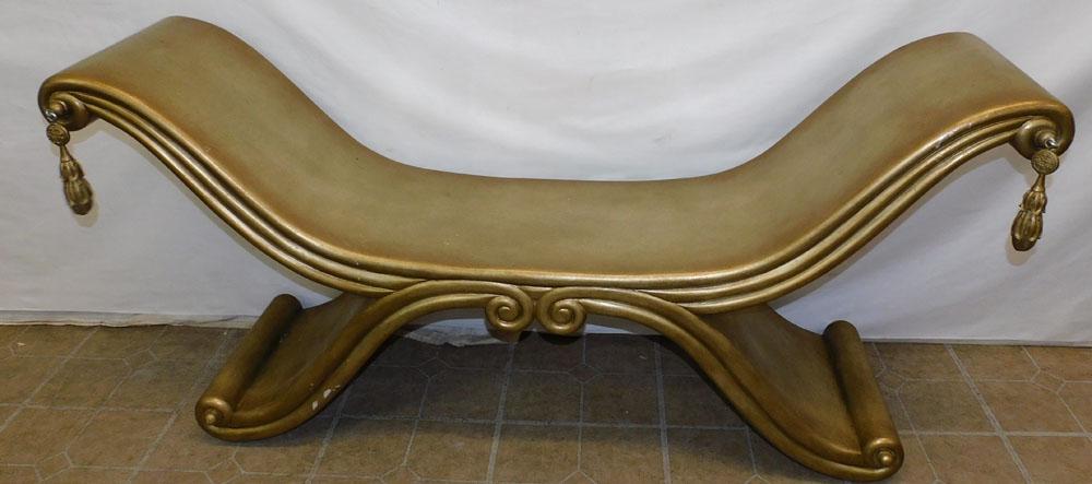 Paint Decorated Composite Modern Window Bench (1 of 5)
