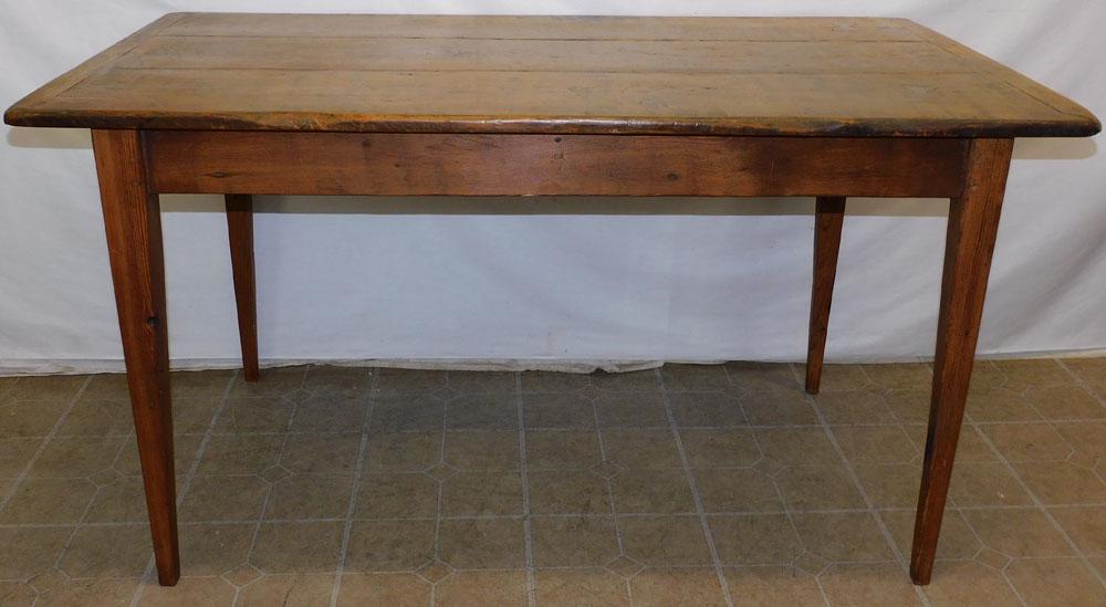 Antique Pine Farm Dining Table (1 of 6)