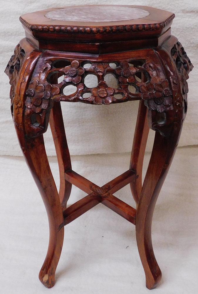 Oriental Marble Top Stand (1 of 3)