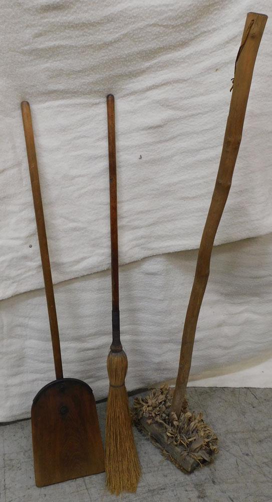 3 Primitive Wooden Tools (1 of 2)