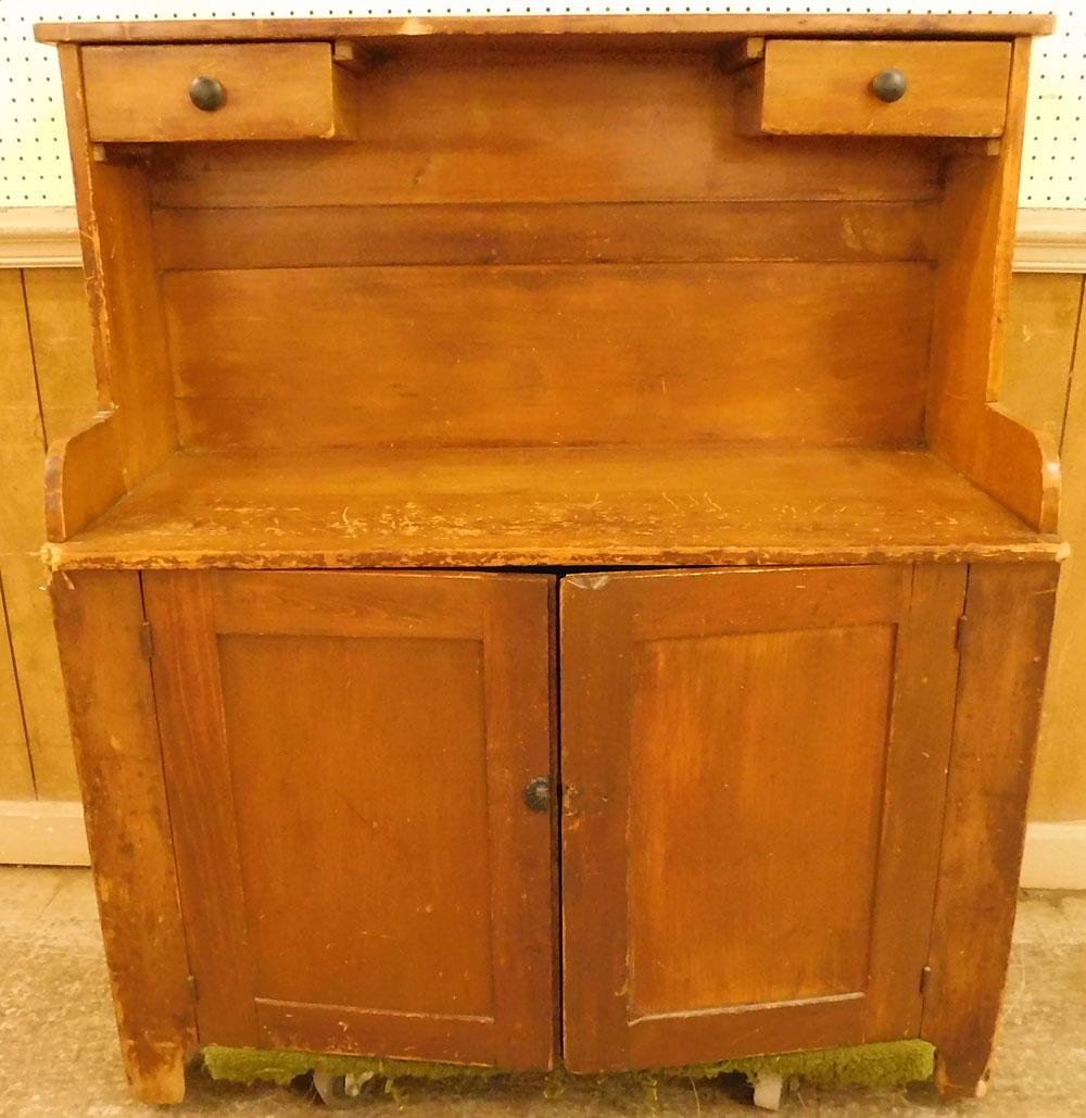 Antique Pine Wash Stand (1 of 5)