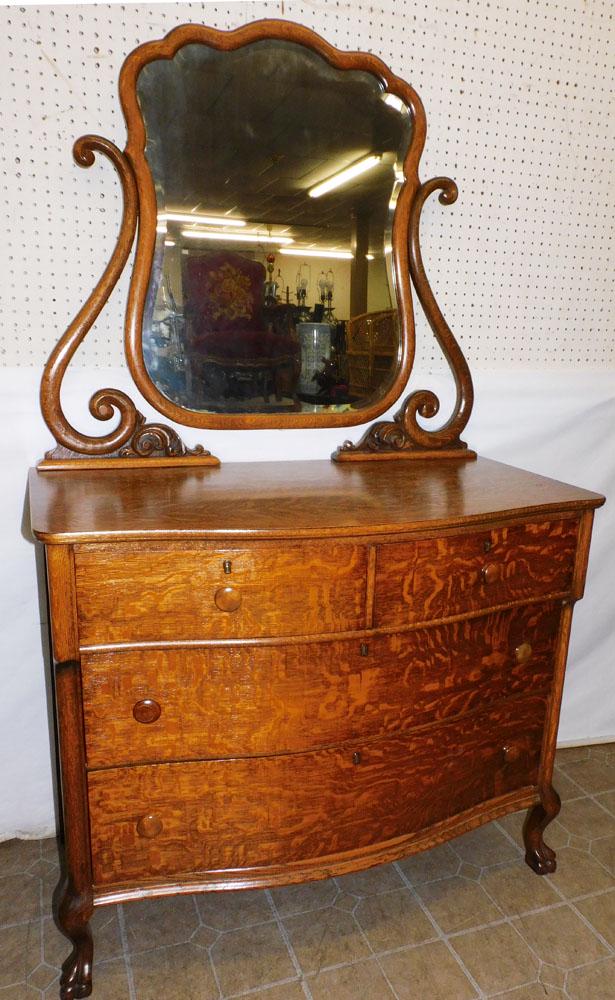Antique Quarter Sawn Oak Dresser