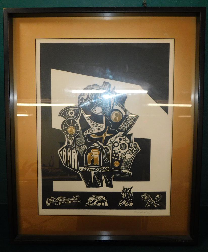Framed Block Print - Pencil Signed (1 of 4)