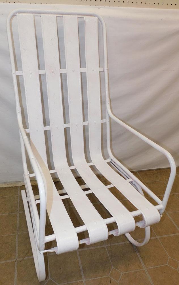 Outdoor Painted Metal Rocker (1 of 3)