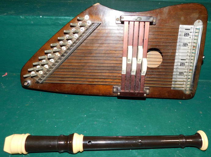 Vintage Music Instrument & Flute