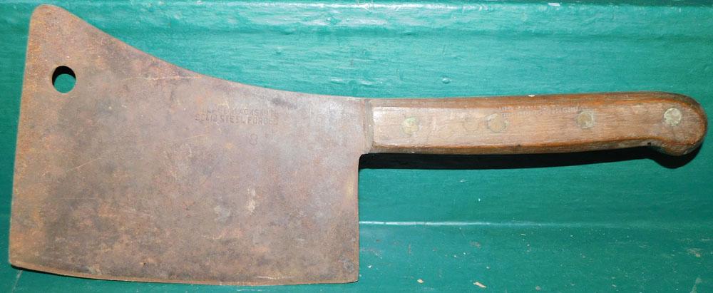 Antique Meat Cleaver , (Richmond, VA) (1 of 3)