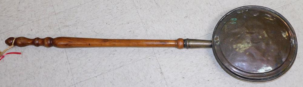 Antique Copper Bed Warmer (1 of 3)