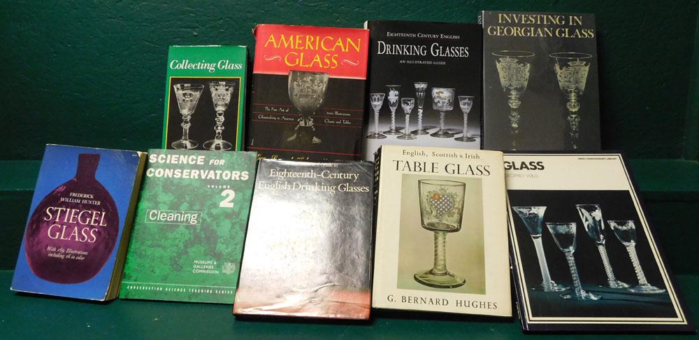 Lot of Antique Glass Reference Books (1 of 3)