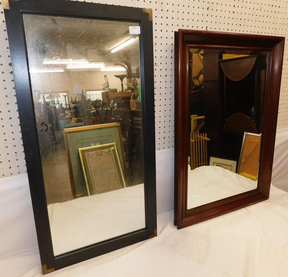 2 Framed Mirrors (1 of 2)