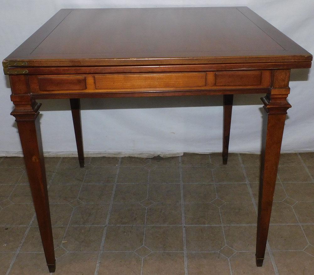 Cherry Fold Over Top Game Table (1 of 5)