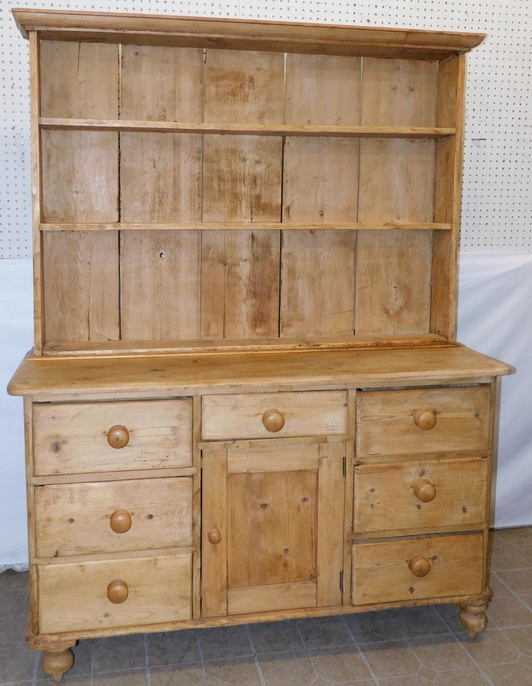 Twp Part Scrub Pine Cupboard (1 of 5)