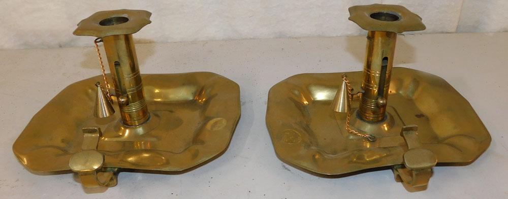Pair Brass Candlesticks (1 of 4)