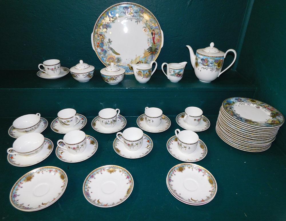 48 Pc Villeroy & Boch China "Arabian Fantasy" (1 of 6)