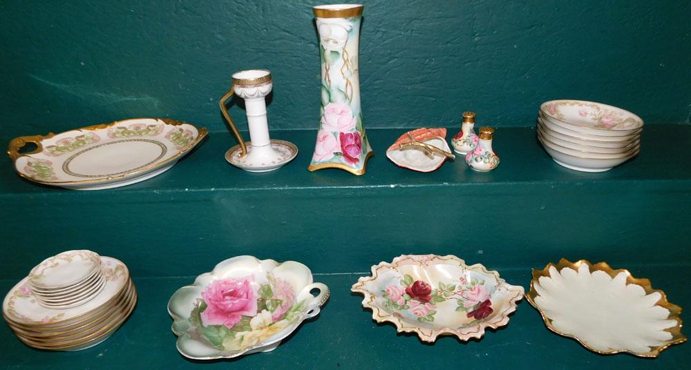 Lot Hand Painted Porcelain Items (1 of 7)
