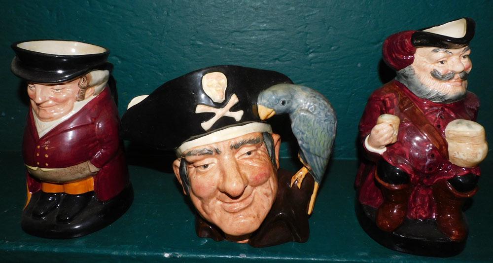 Three Royal Doulton Toby Mugs (1 of 5)
