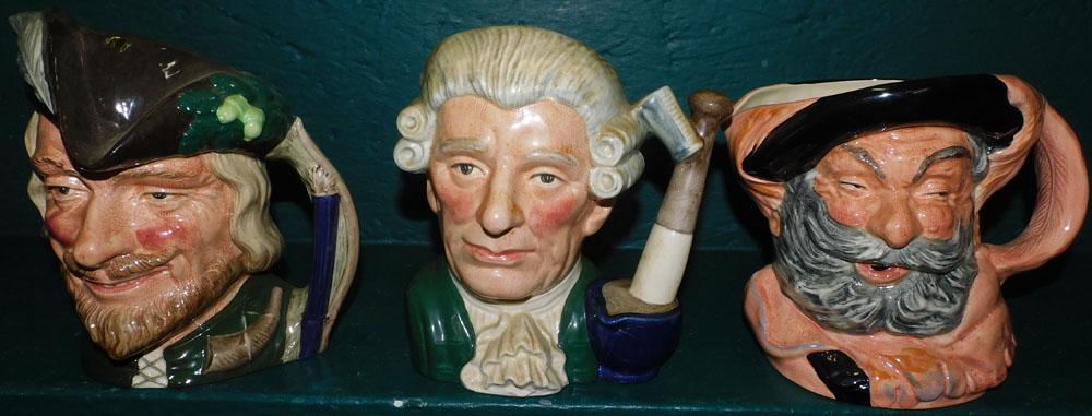 Three Royal Doulton Toby Mugs (1 of 5)