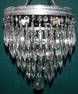 Crystal Prism Foyer Light Fixture