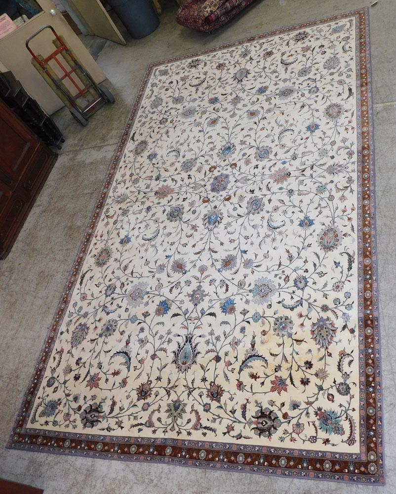 9'0" X 14' 10" Hand Made Oriental Rug (1 of 4)