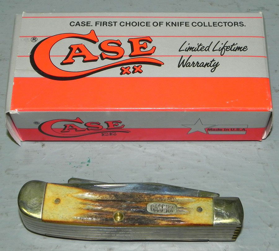 Stag Trapper #5554SS in Box.: Stag Trapper #5554SS in Box.