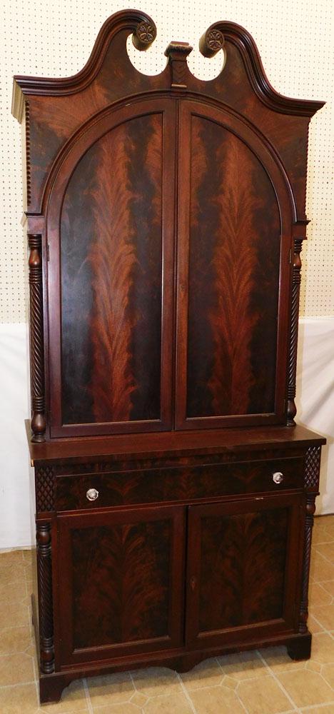 Flame Mahogany One Part Cabinet By Williams Kimp (1 of 9)