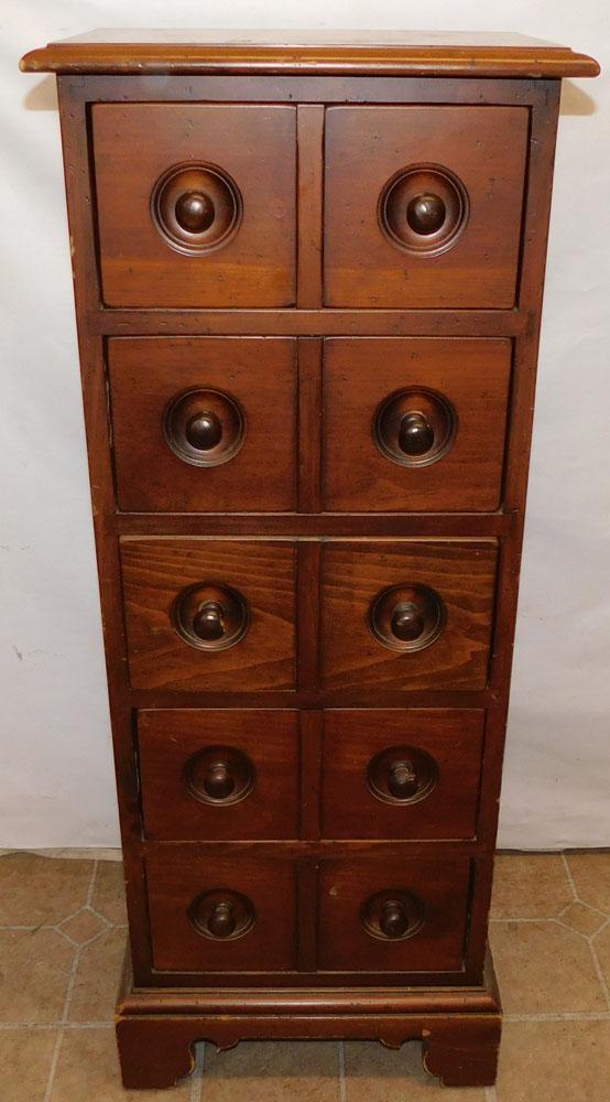 Pine Five Drawer Chest (1 of 3)